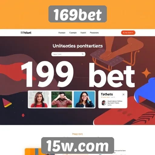 Avaliação da interface do site 169bet